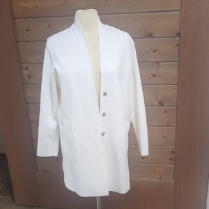 Carolina Belle White Tailored Blazer